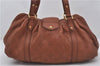 Authentic Louis Vuitton Mahina Lunar PM Shoulder Bag Brown M97052 LV 9277E