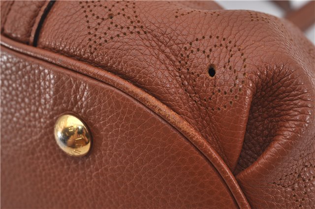 Authentic Louis Vuitton Mahina Lunar PM Shoulder Bag Brown M97052 LV 9277E