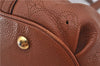 Authentic Louis Vuitton Mahina Lunar PM Shoulder Bag Brown M97052 LV 9277E