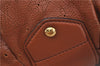 Authentic Louis Vuitton Mahina Lunar PM Shoulder Bag Brown M97052 LV 9277E