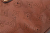 Authentic Louis Vuitton Mahina Lunar PM Shoulder Bag Brown M97052 LV 9277E