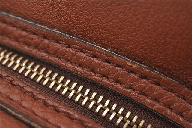 Authentic Louis Vuitton Mahina Lunar PM Shoulder Bag Brown M97052 LV 9277E