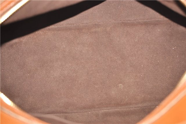 Authentic Louis Vuitton Mahina Lunar PM Shoulder Bag Brown M97052 LV 9277E