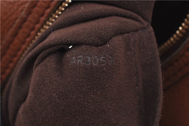 Authentic Louis Vuitton Mahina Lunar PM Shoulder Bag Brown M97052 LV 9277E