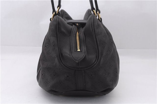 Authentic Louis Vuitton Mahina Lunar PM Shoulder Tote Bag M97051 Brown LV 9278E