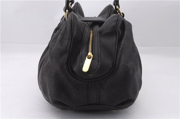 Authentic Louis Vuitton Mahina Lunar PM Shoulder Tote Bag M97051 Brown LV 9278E