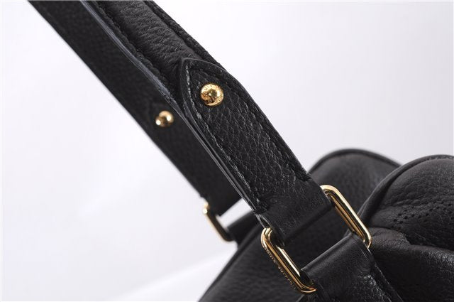 Authentic Louis Vuitton Mahina Lunar PM Shoulder Tote Bag M97051 Brown LV 9278E