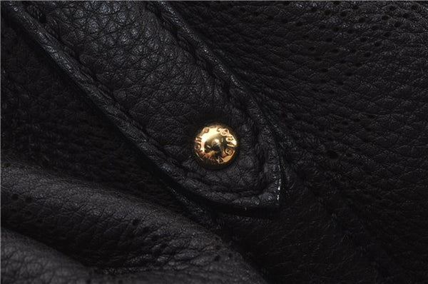 Authentic Louis Vuitton Mahina Lunar PM Shoulder Tote Bag M97051 Brown LV 9278E