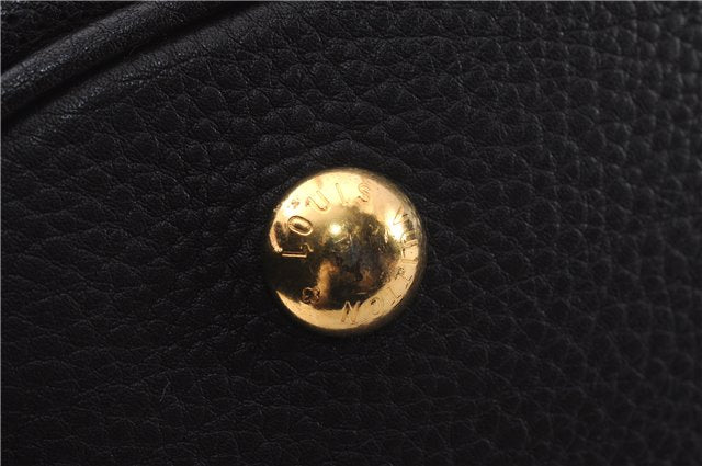 Authentic Louis Vuitton Mahina Lunar PM Shoulder Tote Bag M97051 Brown LV 9278E