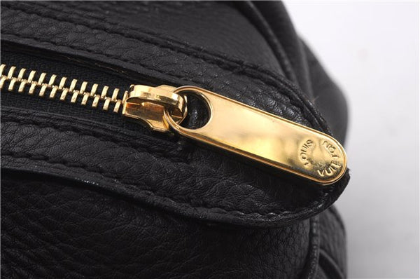 Authentic Louis Vuitton Mahina Lunar PM Shoulder Tote Bag M97051 Brown LV 9278E