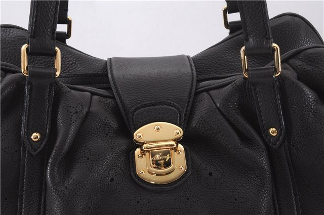 Authentic Louis Vuitton Mahina Lunar PM Shoulder Tote Bag M97051 Brown LV 9278E