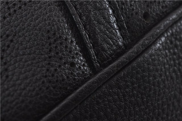 Authentic Louis Vuitton Mahina Lunar PM Shoulder Tote Bag M97051 Brown LV 9278E