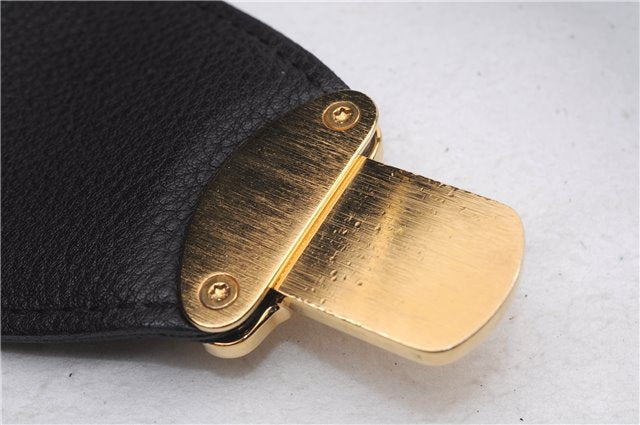 Authentic Louis Vuitton Mahina Lunar PM Shoulder Tote Bag M97051 Brown LV 9278E