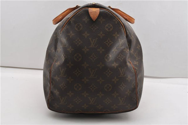 Authentic Louis Vuitton Monogram Keepall 55 Travel Boston Bag M41424 LV 9278F