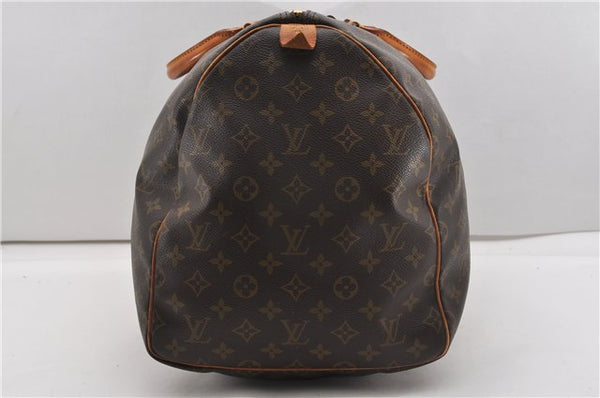 Authentic Louis Vuitton Monogram Keepall 55 Travel Boston Bag M41424 LV 9278F