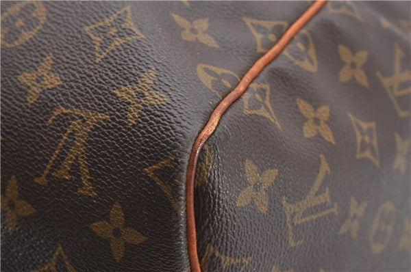 Authentic Louis Vuitton Monogram Keepall 55 Travel Boston Bag M41424 LV 9278F