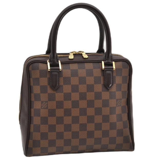 Authentic Louis Vuitton Damier Brera Hand Bag Purse N51150 LV 9279E