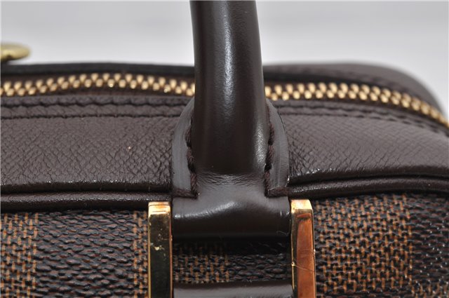 Authentic Louis Vuitton Damier Brera Hand Bag Purse N51150 LV 9279E