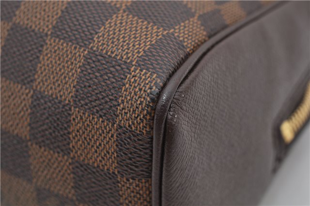 Authentic Louis Vuitton Damier Brera Hand Bag Purse N51150 LV 9279E