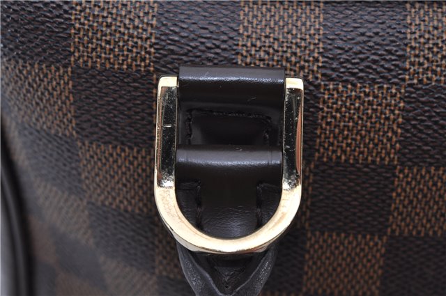 Authentic Louis Vuitton Damier Brera Hand Bag Purse N51150 LV 9279E