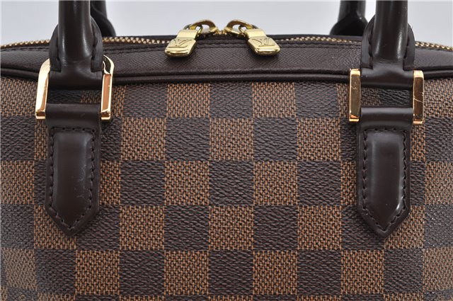 Authentic Louis Vuitton Damier Brera Hand Bag Purse N51150 LV 9279E