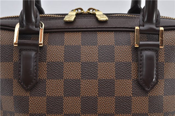 Authentic Louis Vuitton Damier Brera Hand Bag Purse N51150 LV 9279E