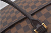Authentic Louis Vuitton Damier Sarria Horizontal Hand Bag N51282 LV 9280E