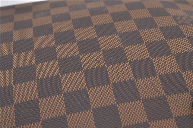 Authentic Louis Vuitton Damier Sarria Horizontal Hand Bag N51282 LV 9280E