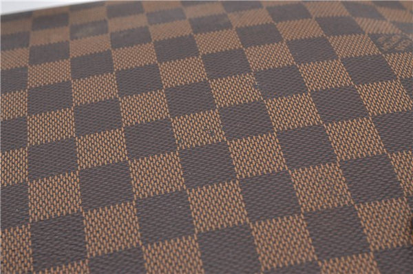 Authentic Louis Vuitton Damier Sarria Horizontal Hand Bag N51282 LV 9280E