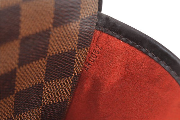 Authentic Louis Vuitton Damier Sarria Horizontal Hand Bag N51282 LV 9280E