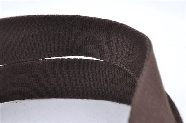 Authentic Louis Vuitton Antigua Cabas MM Tote Bag White Brown M40036 LV 9284C