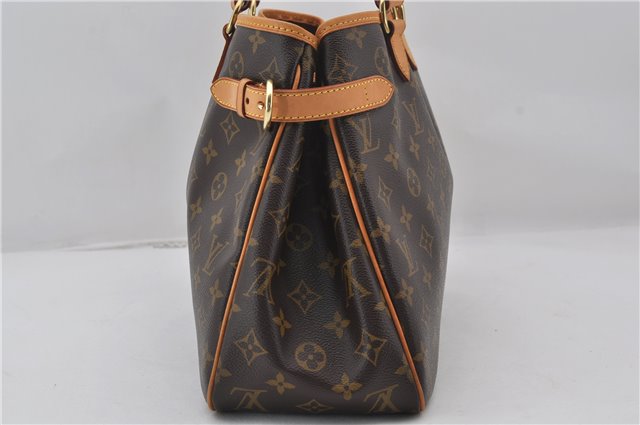 Authentic Louis Vuitton Monogram Batignolles Horizontal Tote Bag M51154 LV 9284E