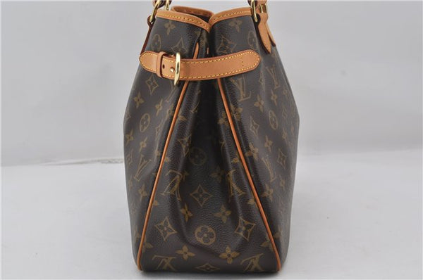 Authentic Louis Vuitton Monogram Batignolles Horizontal Tote Bag M51154 LV 9284E