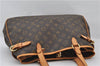 Authentic Louis Vuitton Monogram Batignolles Horizontal Tote Bag M51154 LV 9284E