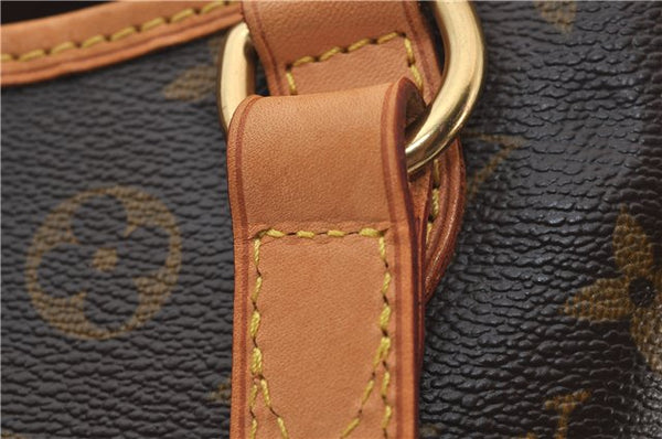 Authentic Louis Vuitton Monogram Batignolles Horizontal Tote Bag M51154 LV 9284E