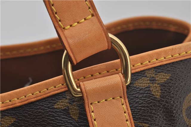 Authentic Louis Vuitton Monogram Batignolles Horizontal Tote Bag M51154 LV 9284E