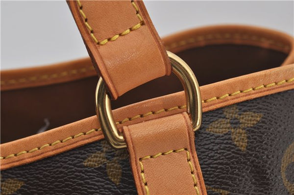 Authentic Louis Vuitton Monogram Batignolles Horizontal Tote Bag M51154 LV 9284E