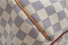 Authentic Louis Vuitton Damier Azur Riviera MM Shoulder Tote Bag N48252 LV 9285E