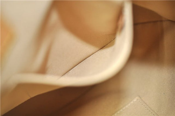 Authentic Louis Vuitton Damier Azur Riviera MM Shoulder Tote Bag N48252 LV 9285E