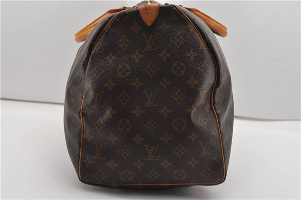 Authentic Louis Vuitton Monogram Keepall 50 Travel Boston Bag M41426 LV 9285F