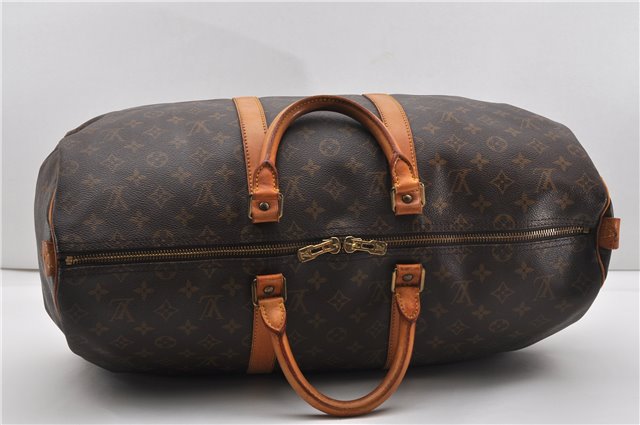 Authentic Louis Vuitton Monogram Keepall 50 Travel Boston Bag M41426 LV 9285F