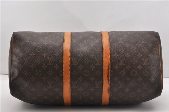 Authentic Louis Vuitton Monogram Keepall 50 Travel Boston Bag M41426 LV 9285F