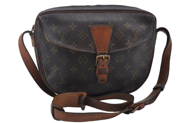 Auth Louis Vuitton Monogram Jeune Fille MM Shoulder Cross Bag M51226 LV 9286D