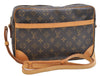 Authentic Louis Vuitton Monogram Trocadero 30 Shoulder Cross Bag M51272 LV 9287E