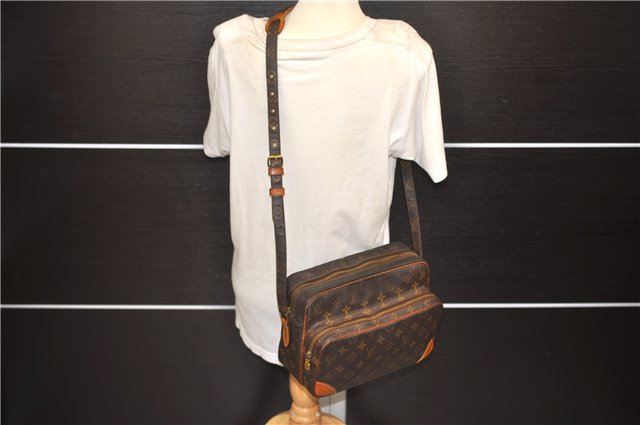 Authentic Louis Vuitton Monogram Nile Shoulder Cross Body Bag M45244 LV 9288D