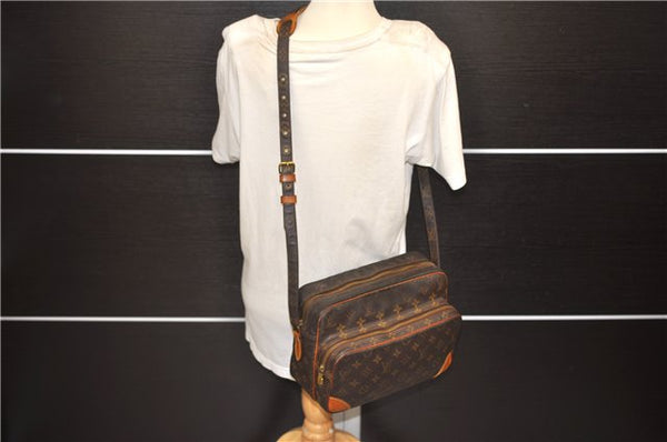 Authentic Louis Vuitton Monogram Nile Shoulder Cross Body Bag M45244 LV 9288D