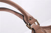 Authentic GUCCI Diamante Sukey Tote Bag Canvas Leather 211944 Beige 9288E