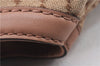 Authentic GUCCI Diamante Sukey Tote Bag Canvas Leather 211944 Beige 9288E