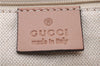 Authentic GUCCI Diamante Sukey Tote Bag Canvas Leather 211944 Beige 9288E
