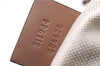 Authentic GUCCI Diamante Sukey Tote Bag Canvas Leather 211944 Beige 9288E